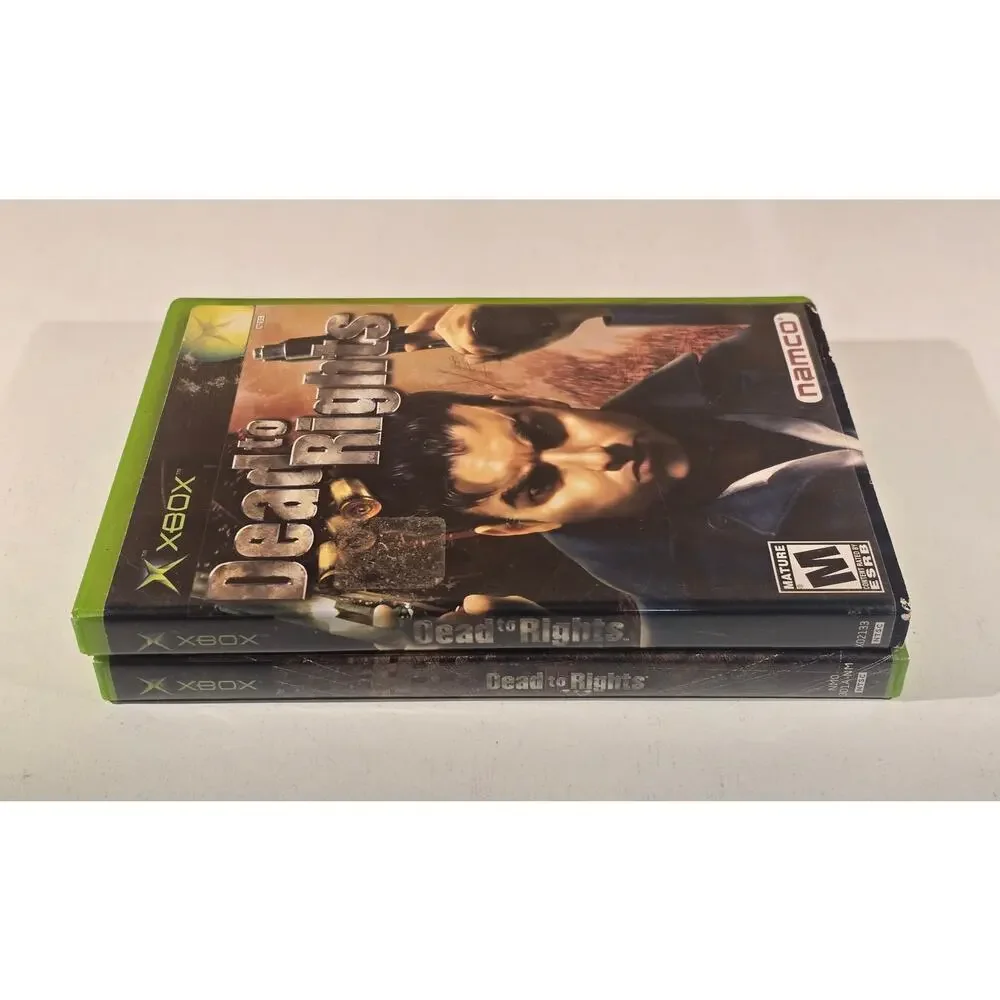 Dead to Rights I & Dead to Rights II Original Xbox Game Lot CIB Complete